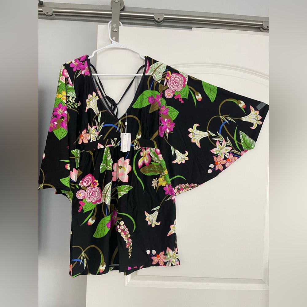 Tunic swim cover up